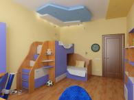 Детска стая в синьо